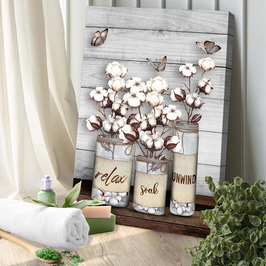 Relax, Soak, Unwind Sign II - Image by Tailored Canvases