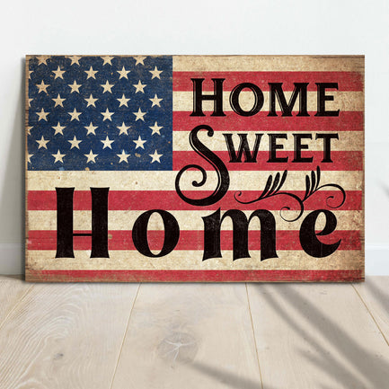 Home Sweet Home Sign IV - Image by Tailored Canvases