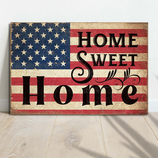 Home Sweet Home Sign IV - Image by Tailored Canvases