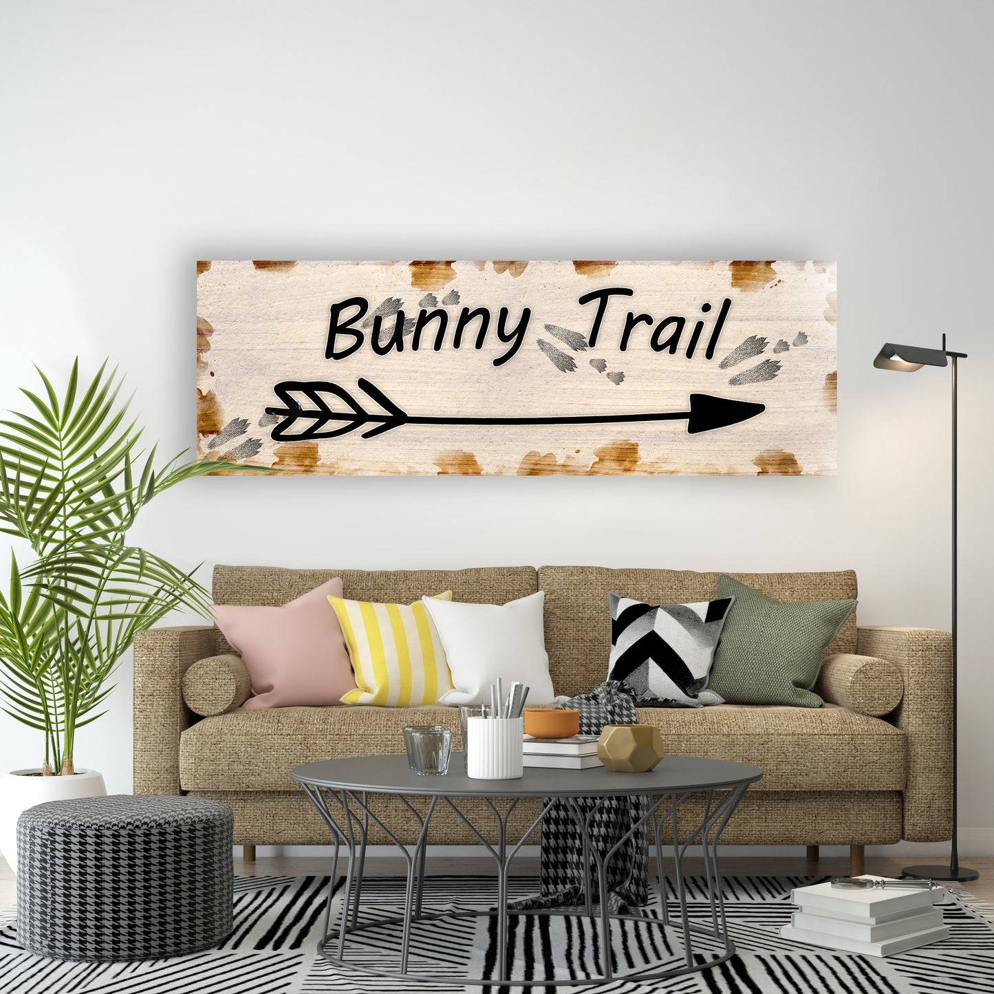 Easter Bunny Trail Sign - Image by Tailored Canvases