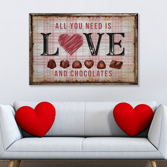 Valentine’s Day Sign - Image by Tailored Canvases