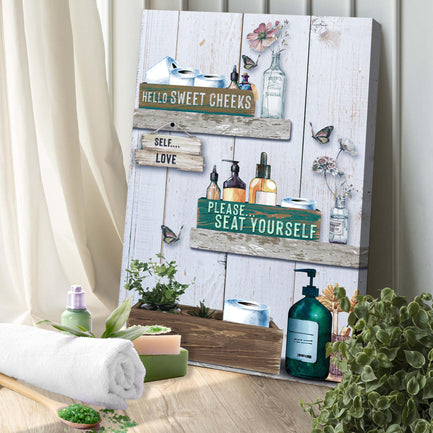 Seat Yourself Sign - Image by Tailored Canvases