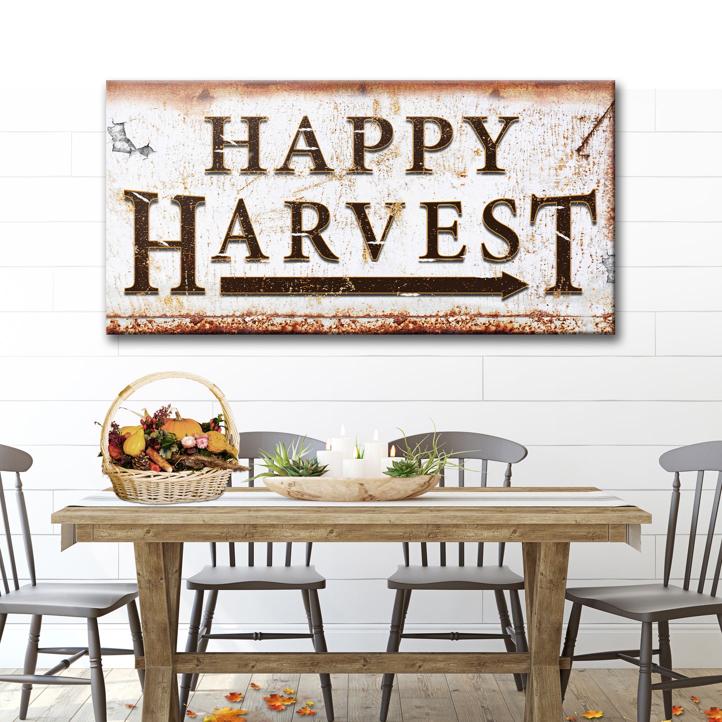 Happy Harvest Sign - Image by Tailored Canvases