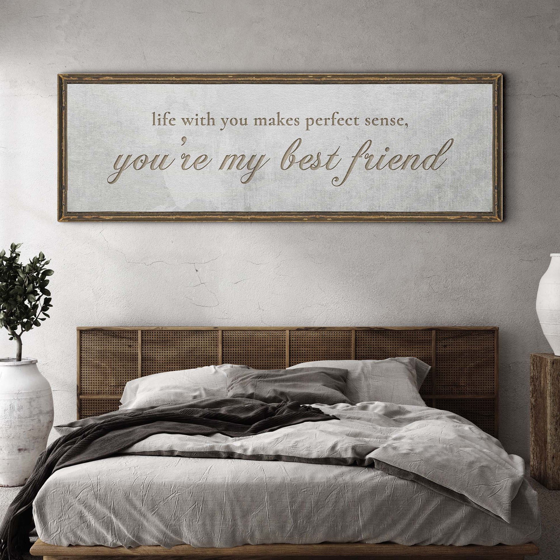 You Are My Bestfriend Sign Style 1 - Image by Tailored Canvases