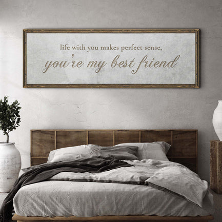 You Are My Bestfriend Sign - Image by Tailored Canvases