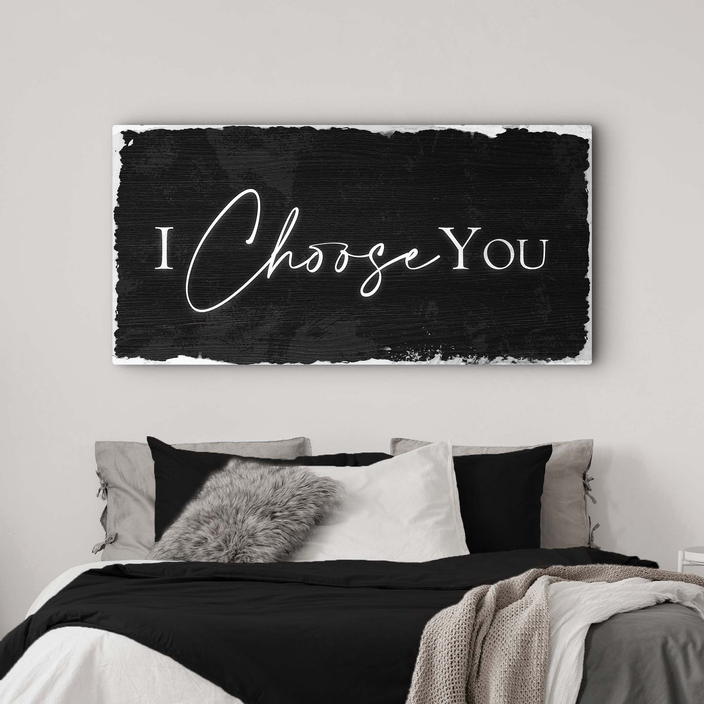 I Choose You Sign - Image by Tailored Canvases