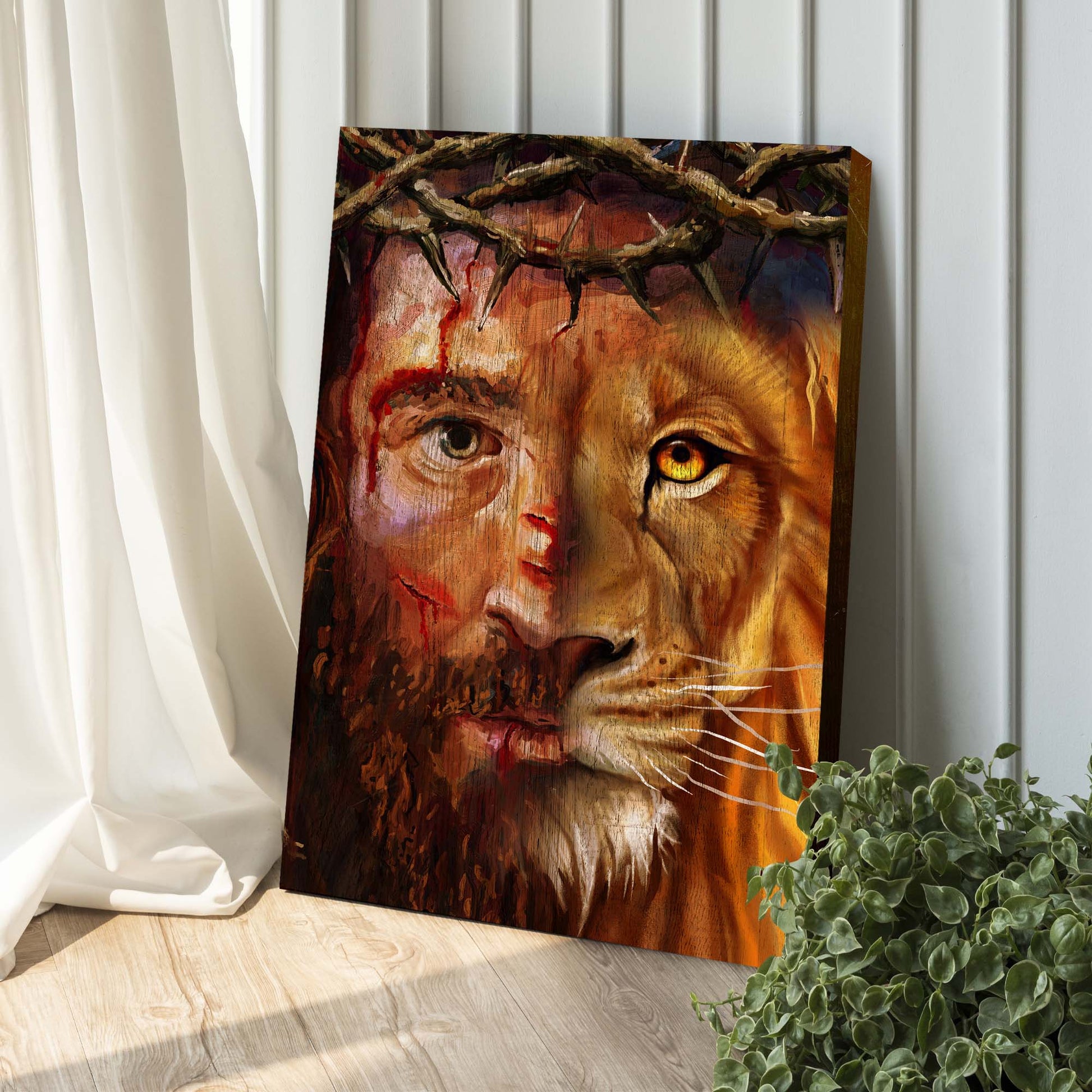 The Lion Of Juddah Canvas Wall Art II - Image by Tailored Canvases