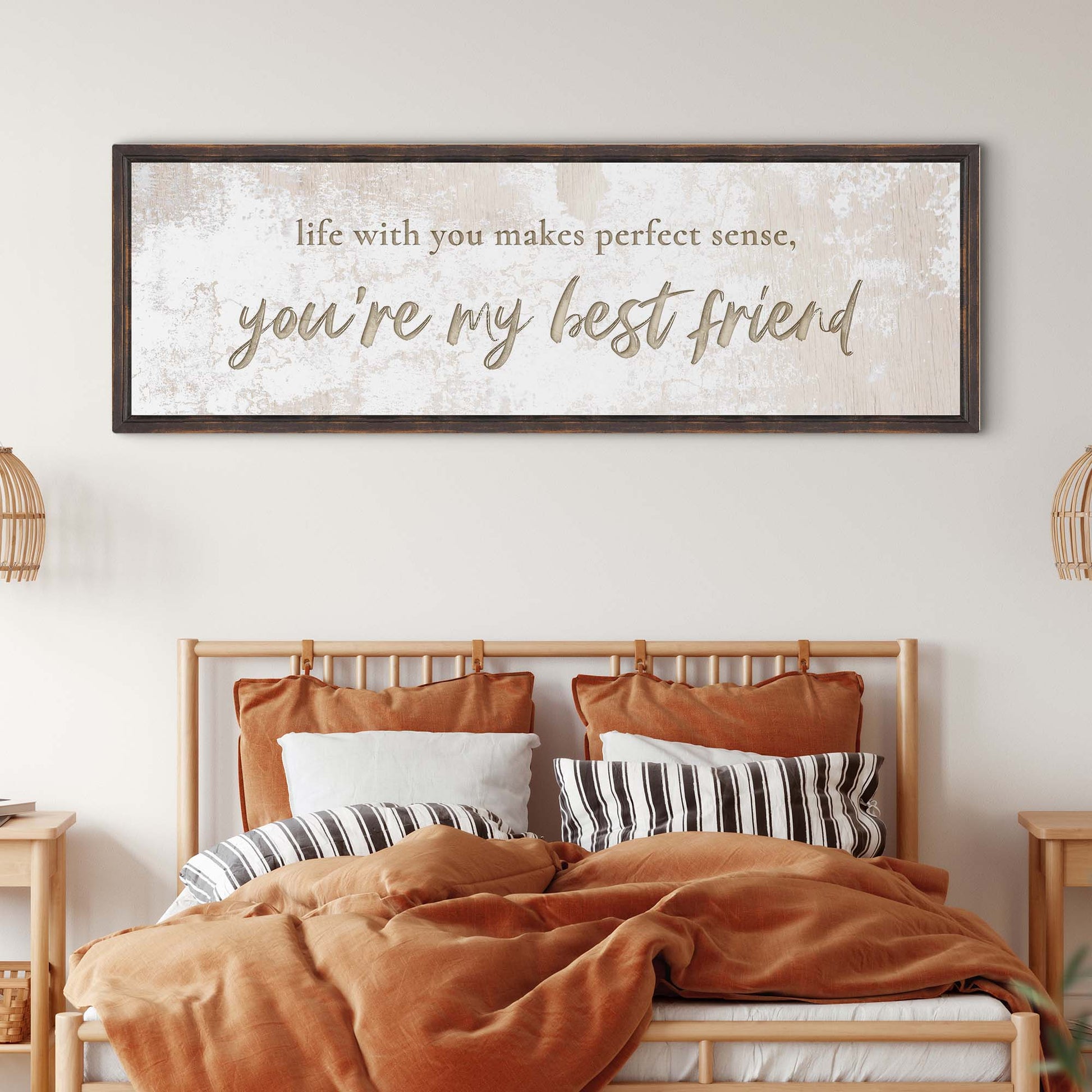 You Are My Bestfriend Sign Style 2 - Image by Tailored Canvases