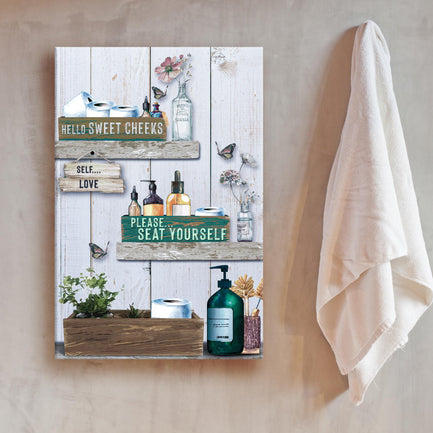 Seat Yourself Sign - Image by Tailored Canvases