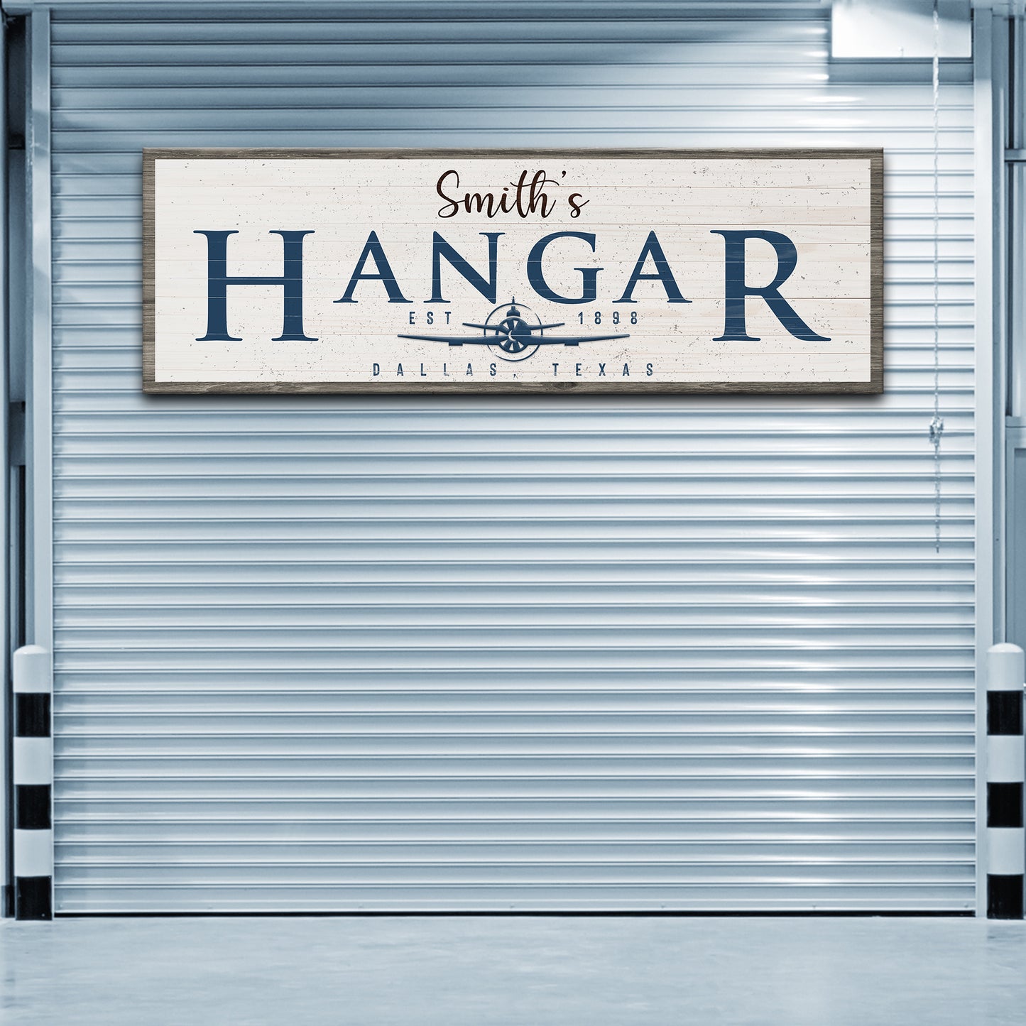 Hangar Sign Style 2 - Image by Tailored Canvases
