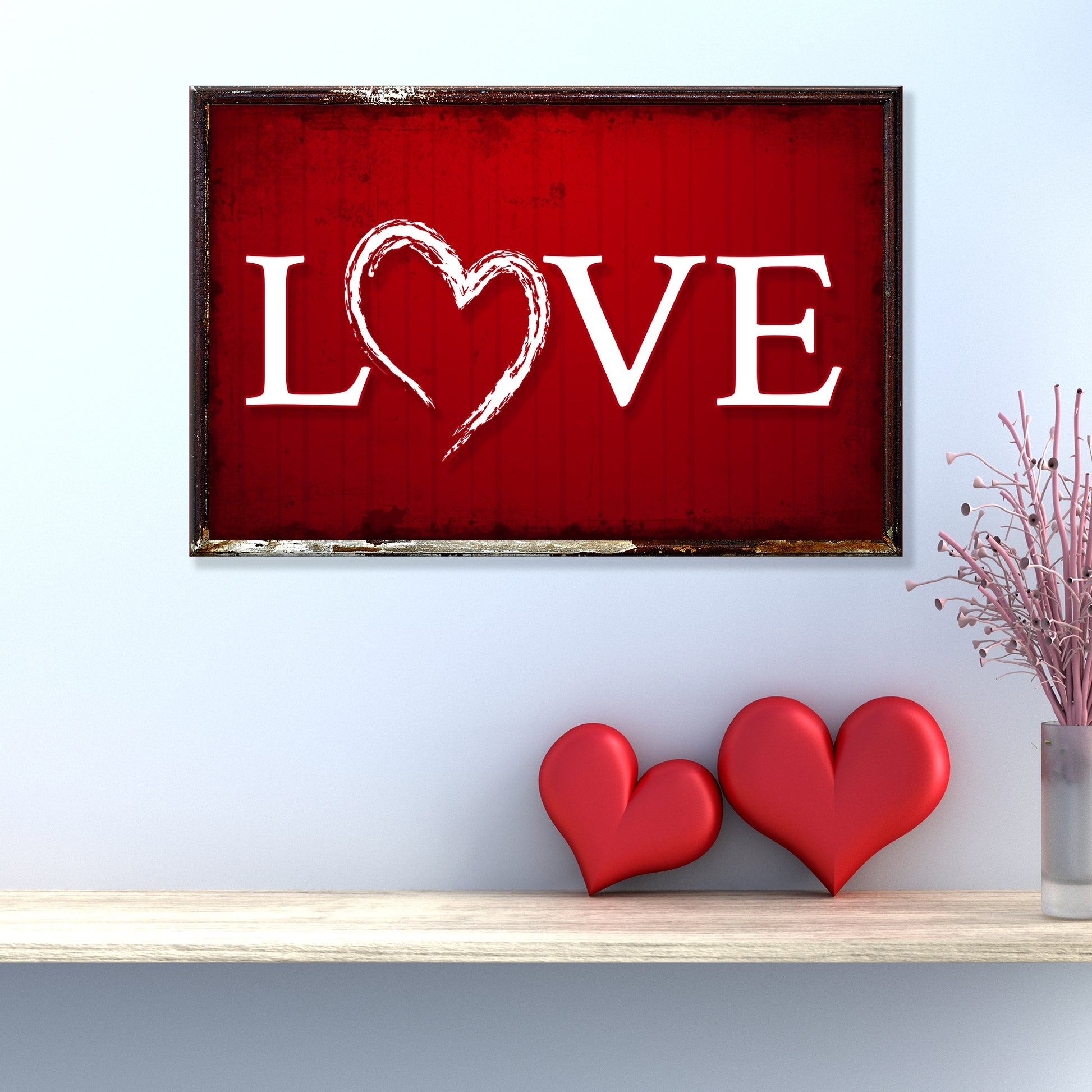 Love Sign Style 1 - Image by Tailored Canvases