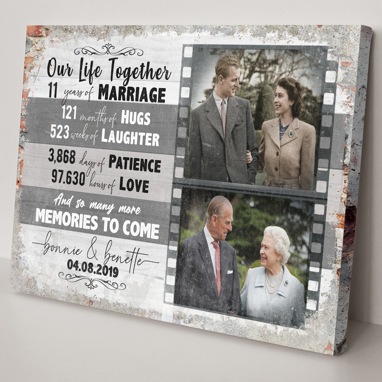 Our Life Together Sign Style 1 - Image by Tailored Canvases