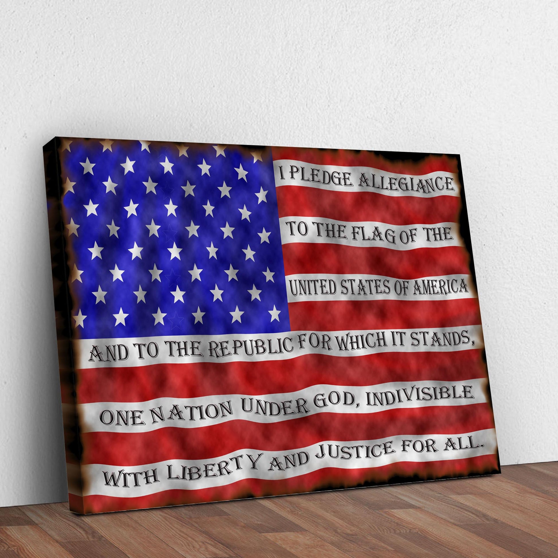 I Pledge Allegiance Sign Style 1 - Image by Tailored Canvases