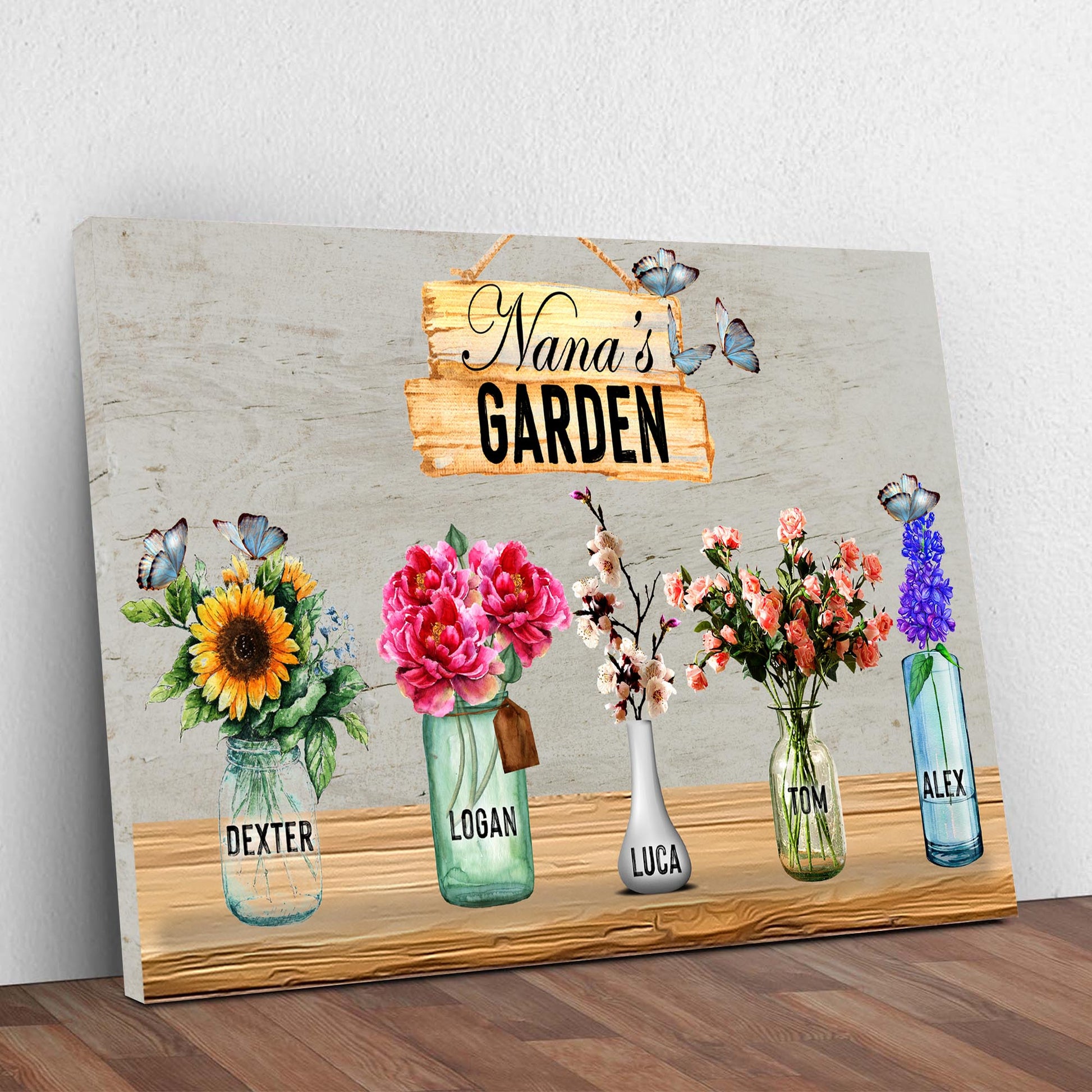 Mother's Day Gift Garden Sign Style 1 - Image by Tailored Canvases