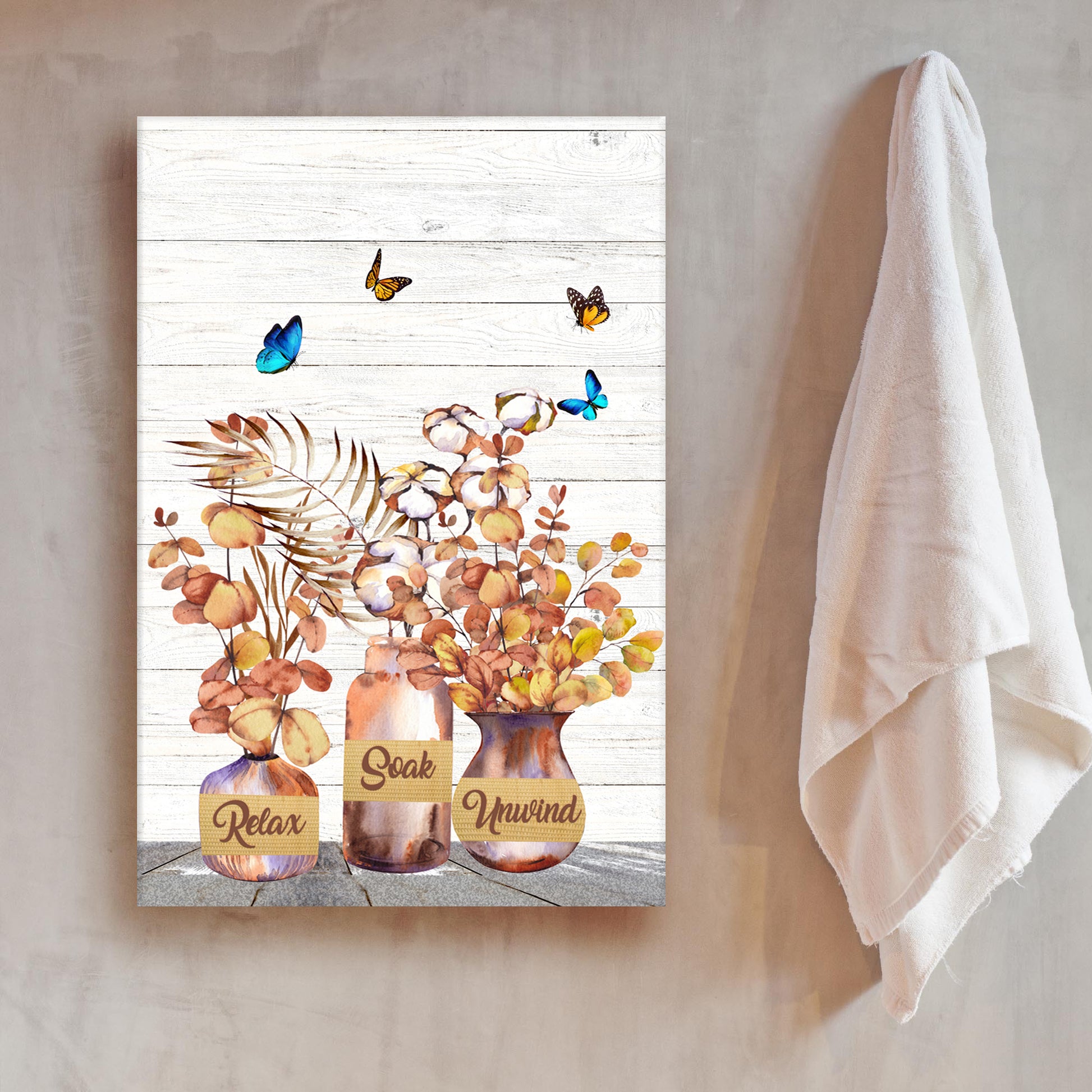 Relax Soak Unwind Sign V  - Image by Tailored Canvases