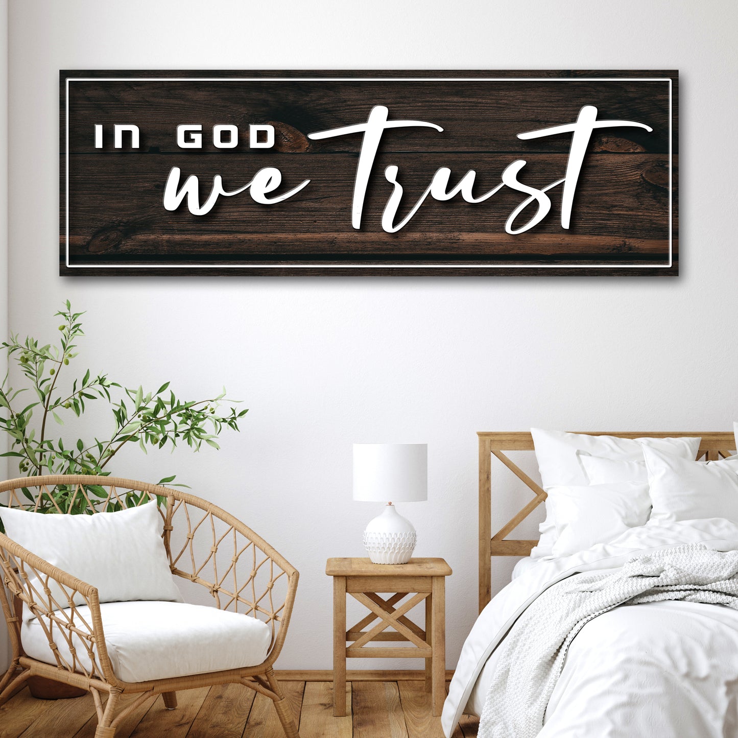 In God We Trust Sign II - Image by Tailored Canvases