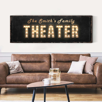 Theater Sign - Image by Tailored Canvases
