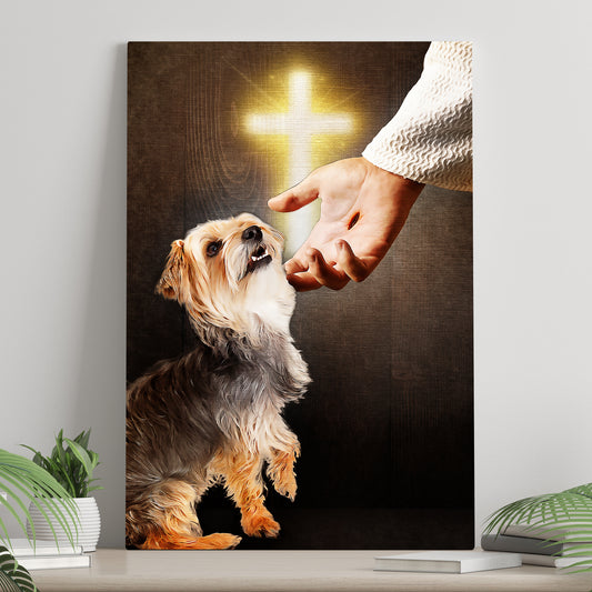 God Loves All Animals Canvas Wall Art - Image by Tailored Canvases
