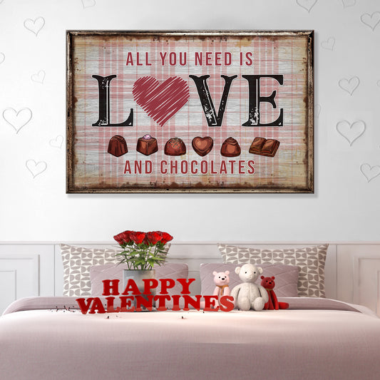 Valentine’s Day Sign - Image by Tailored Canvases