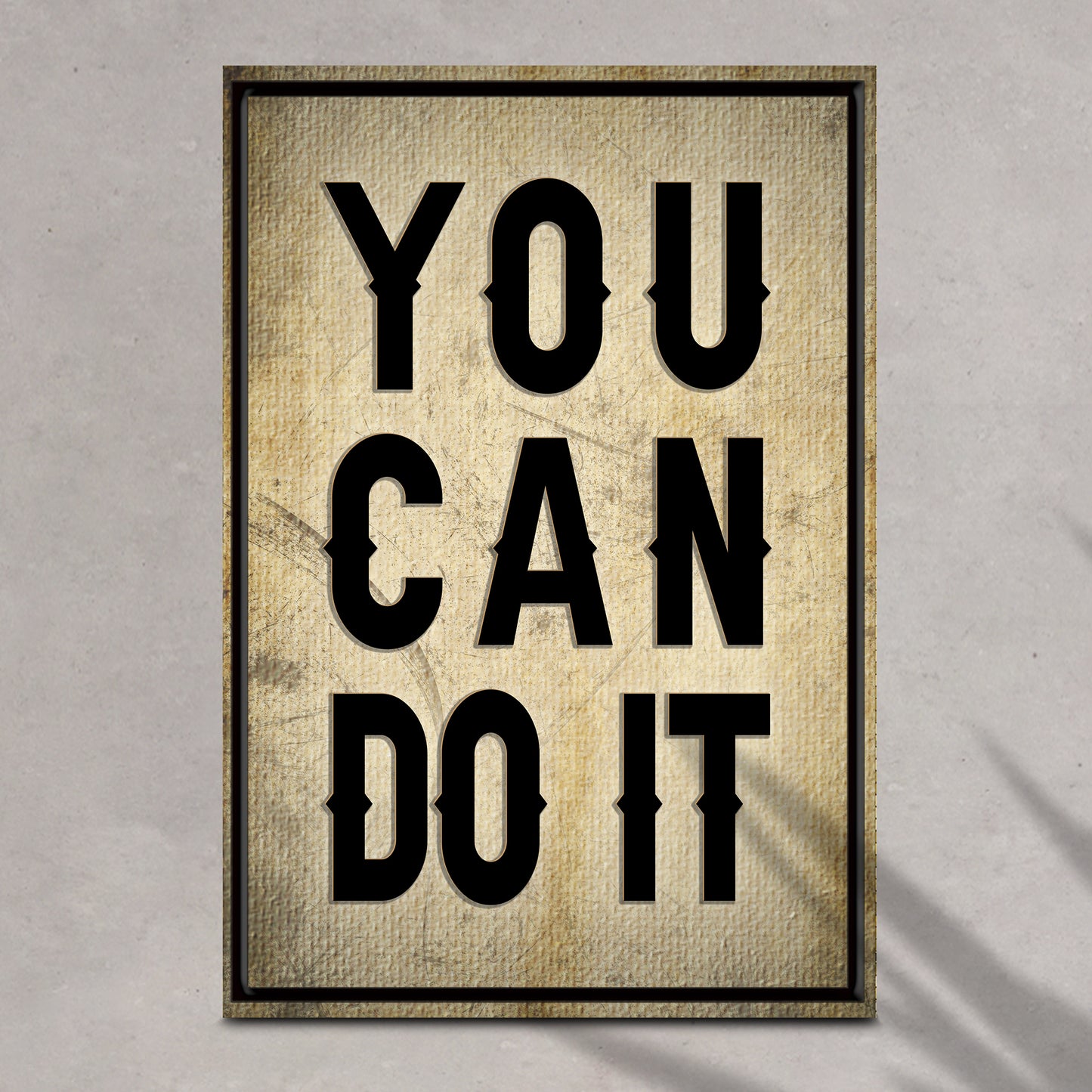 You Can Do It Sign II Style 1 - Image by Tailored Canvases