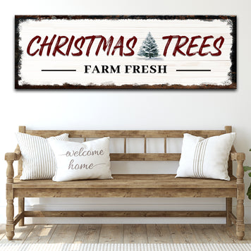 Farm Fresh Christmas Tree Sign II