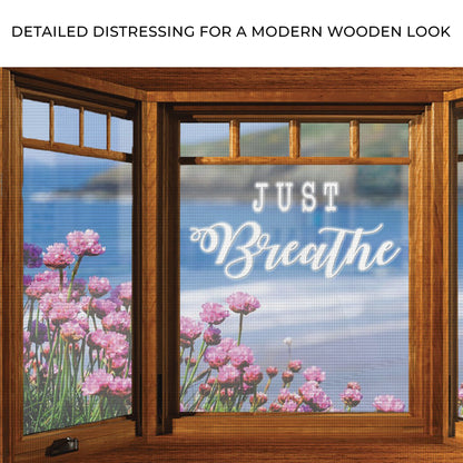 Just Breathe Sign V Zoom - Image by Tailored Canvases