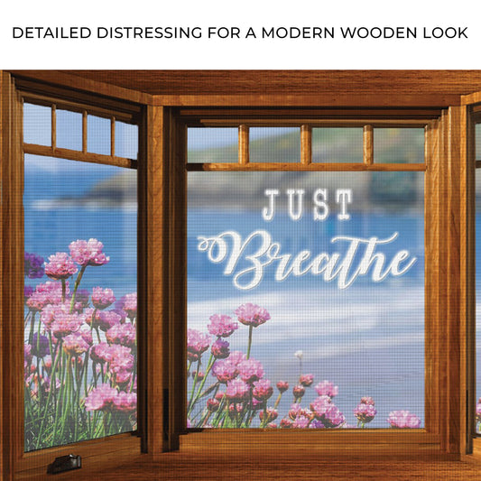 Just Breathe Sign V Zoom - Image by Tailored Canvases