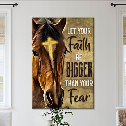 Christian Horse Painting Sign - Image by Tailored Canvases