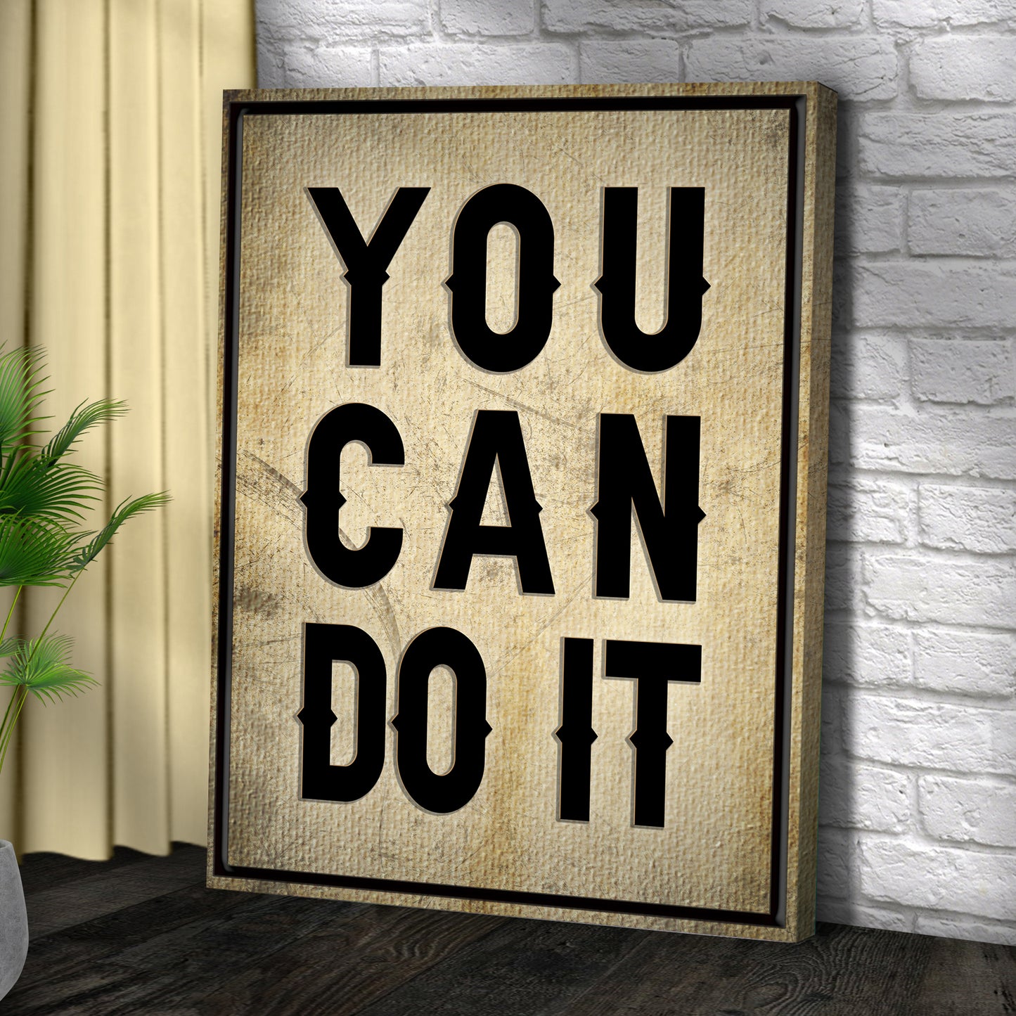 You Can Do It Sign II Style 2 - Image by Tailored Canvases