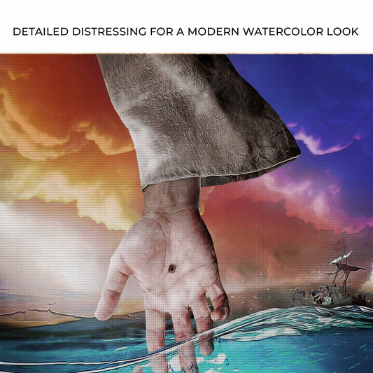 Hand Of God Canvas Wall Art Zoom - Image by Tailored Canvases