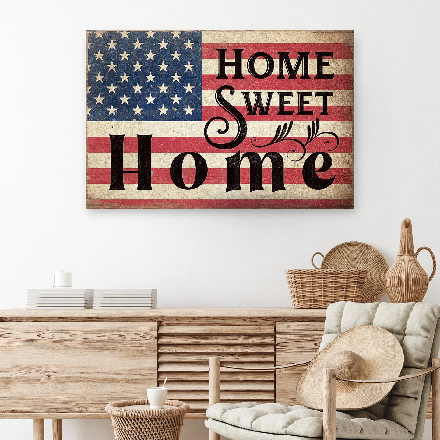 Home Sweet Home Sign IV - Image by Tailored Canvases