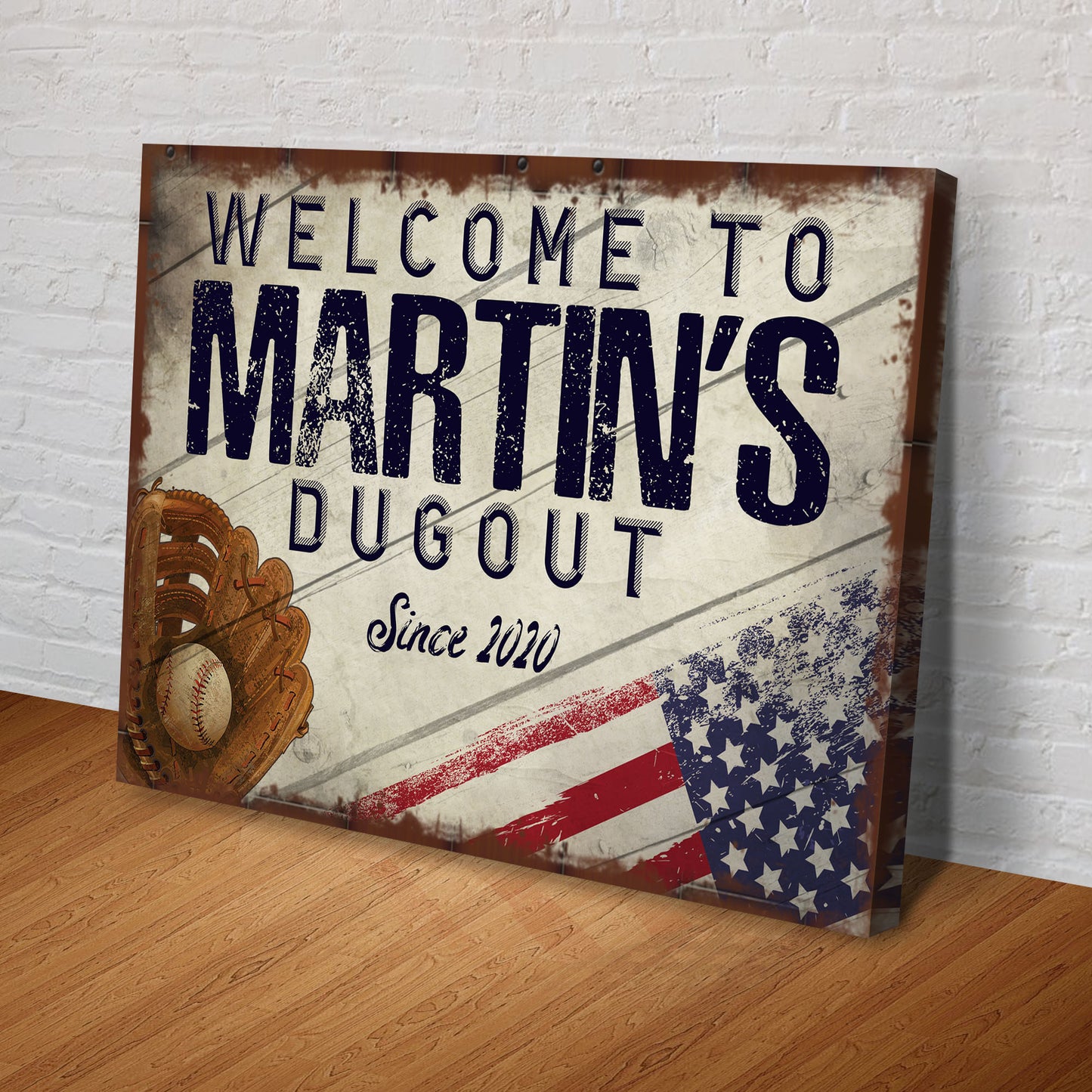 Welcome To Kids Dugout Sign