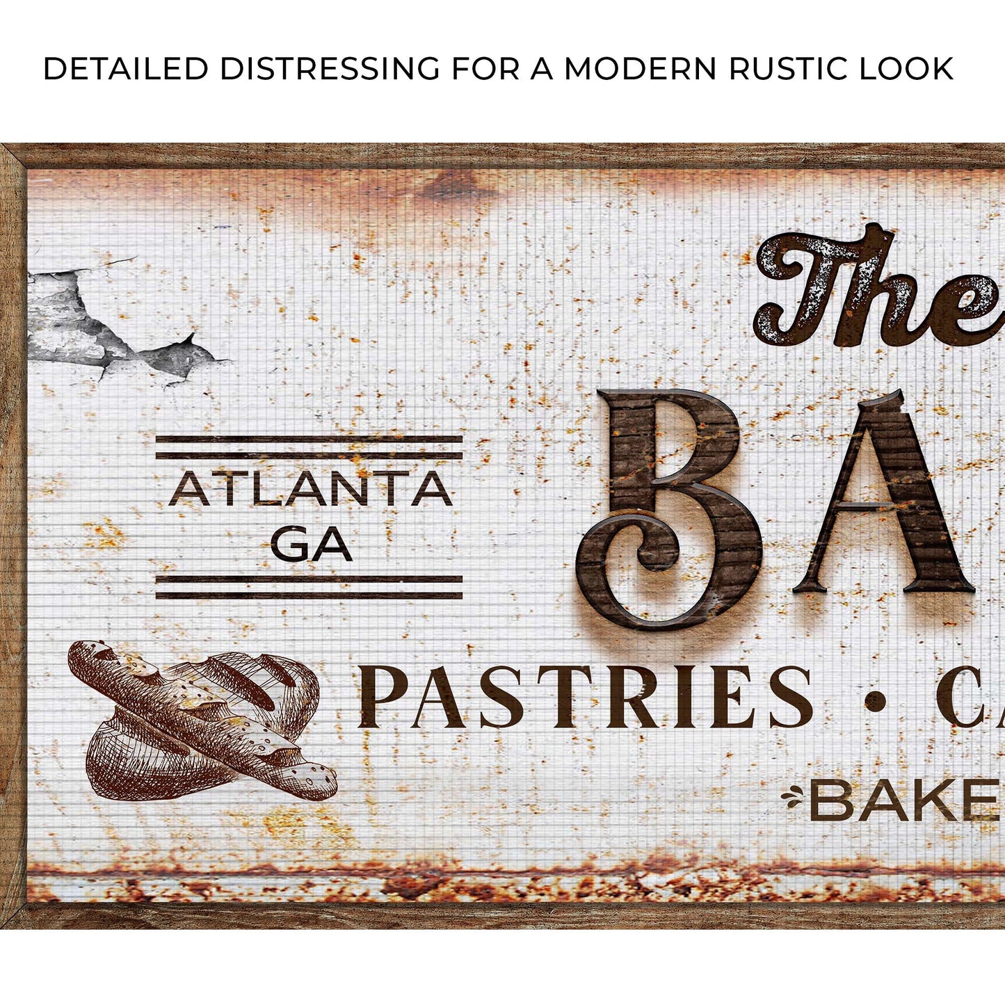 Personalized Bakery Sign Farmhouse