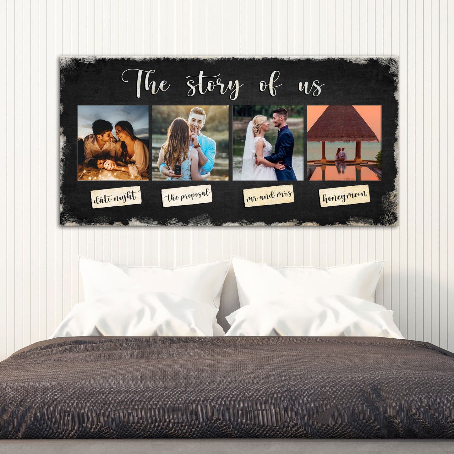 The Story Of Us Couple Sign  - Image by Tailored Canvases