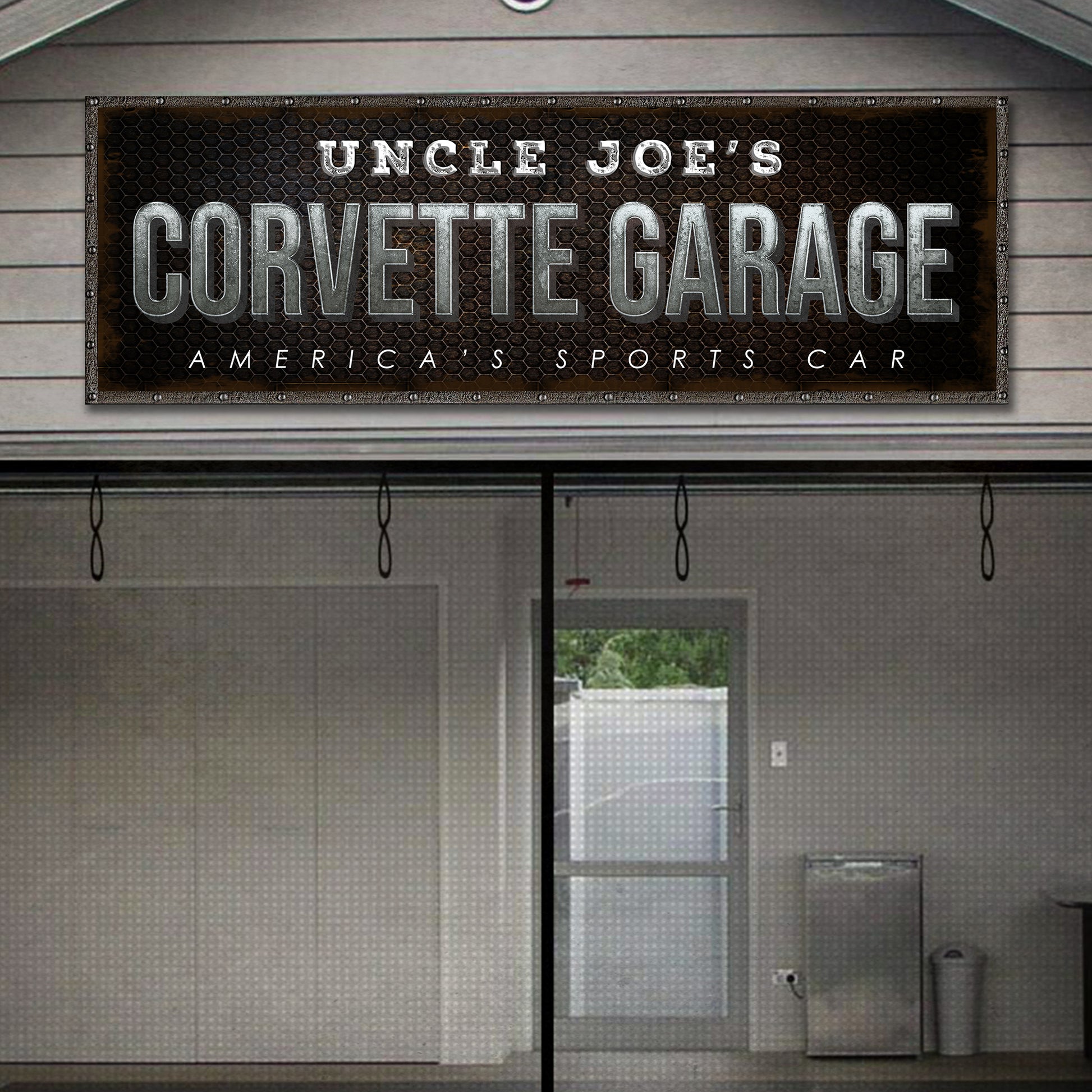 Corvette Sign Style 2 - Image by Tailored Canvases