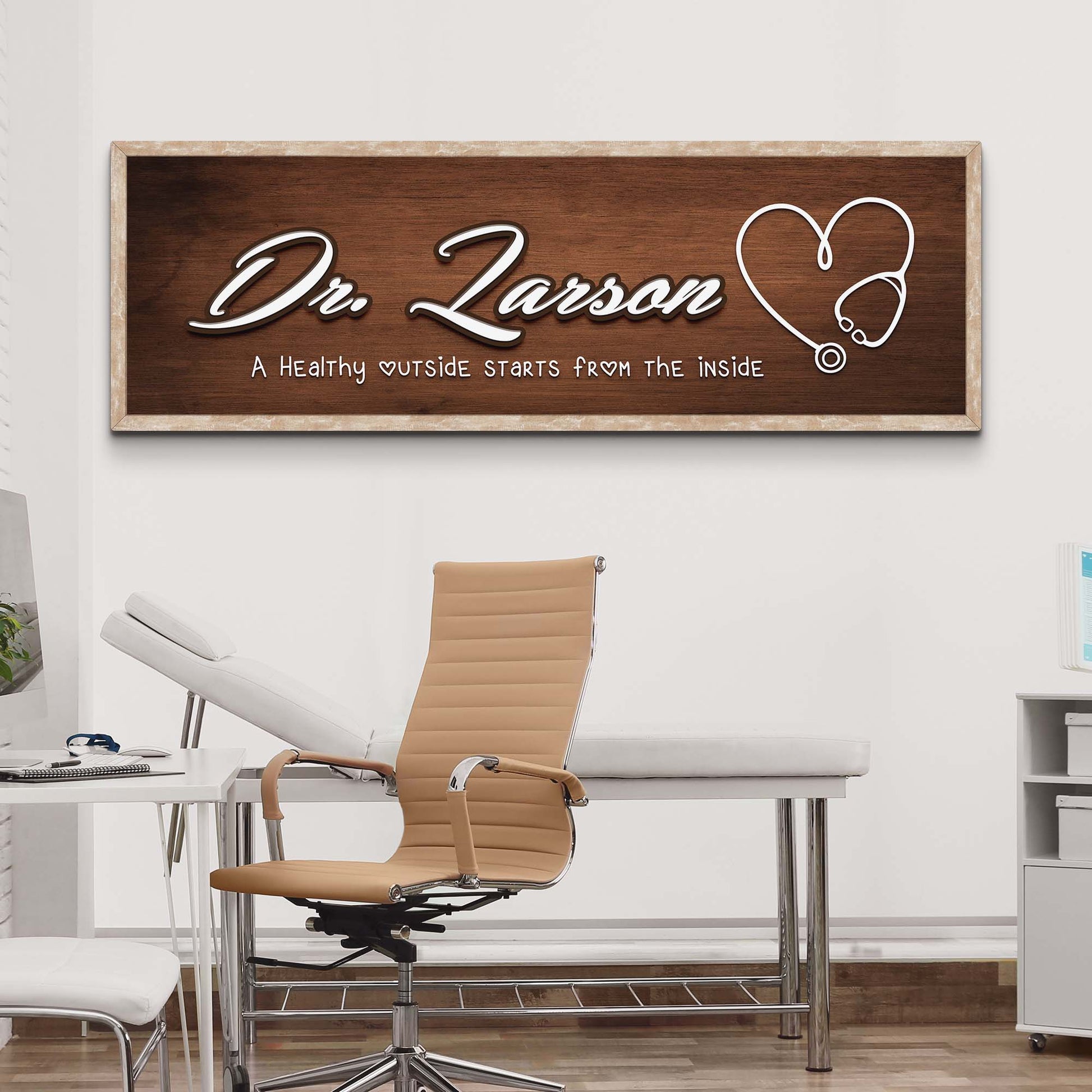 Doctor Name Sign Style 2 - Image by Tailored Canvases