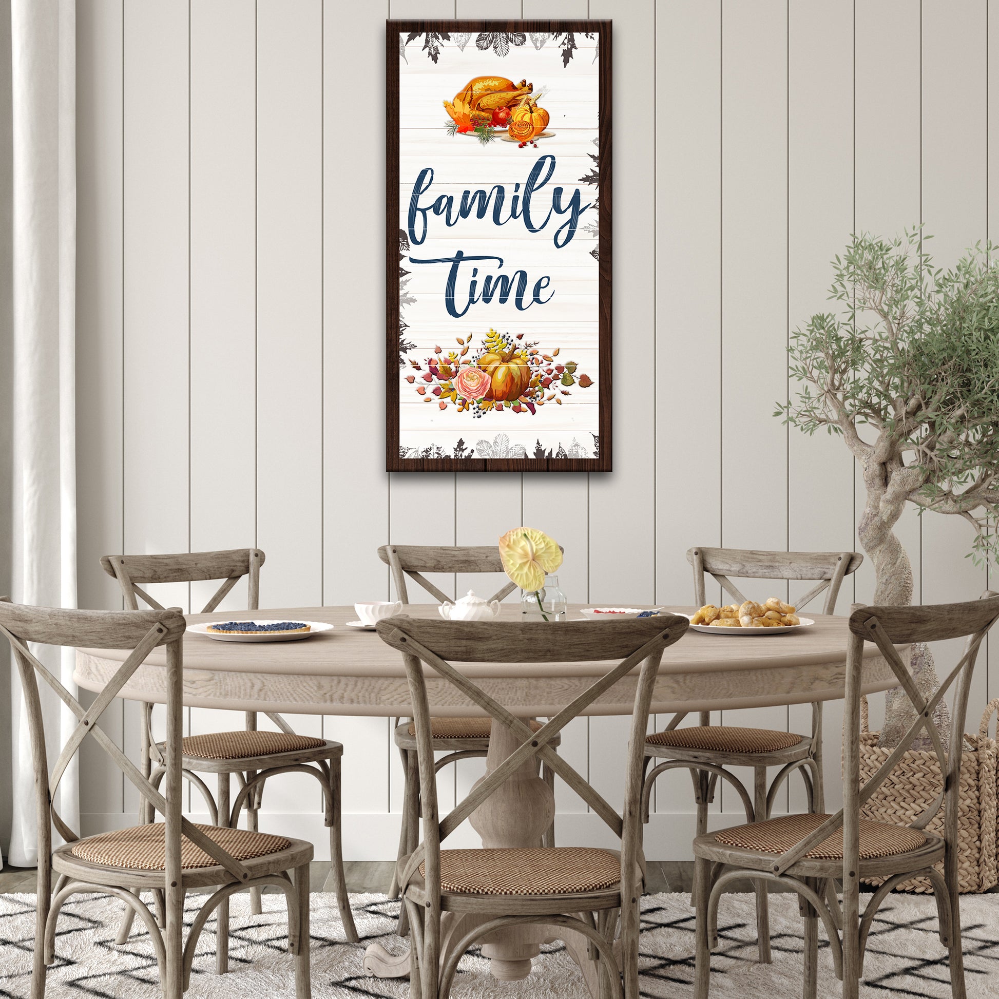 Family Time Sign II Style 2 - Image by Tailored Canvases