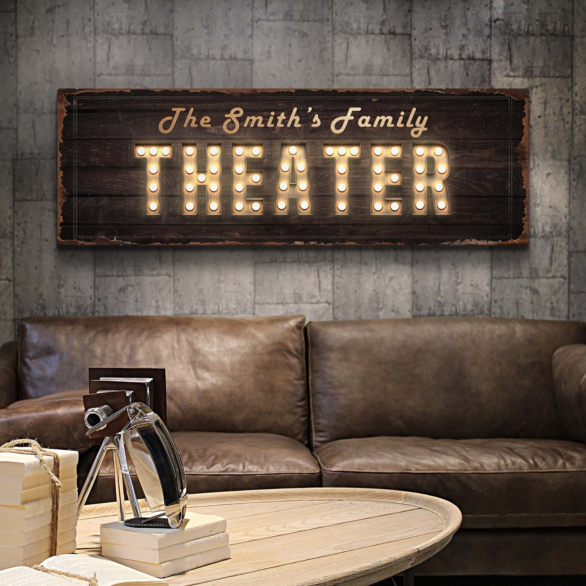 Theater Sign Style 2 - Image by Tailored Canvases