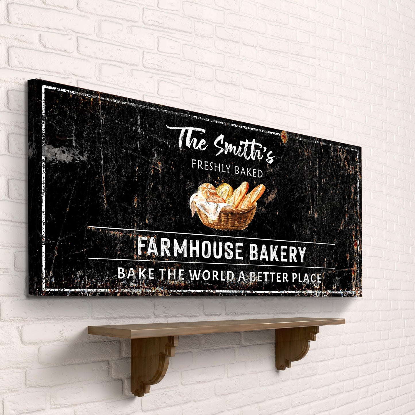 Farmhouse Bakery Sign Style 2 - Image by Tailored Canvases