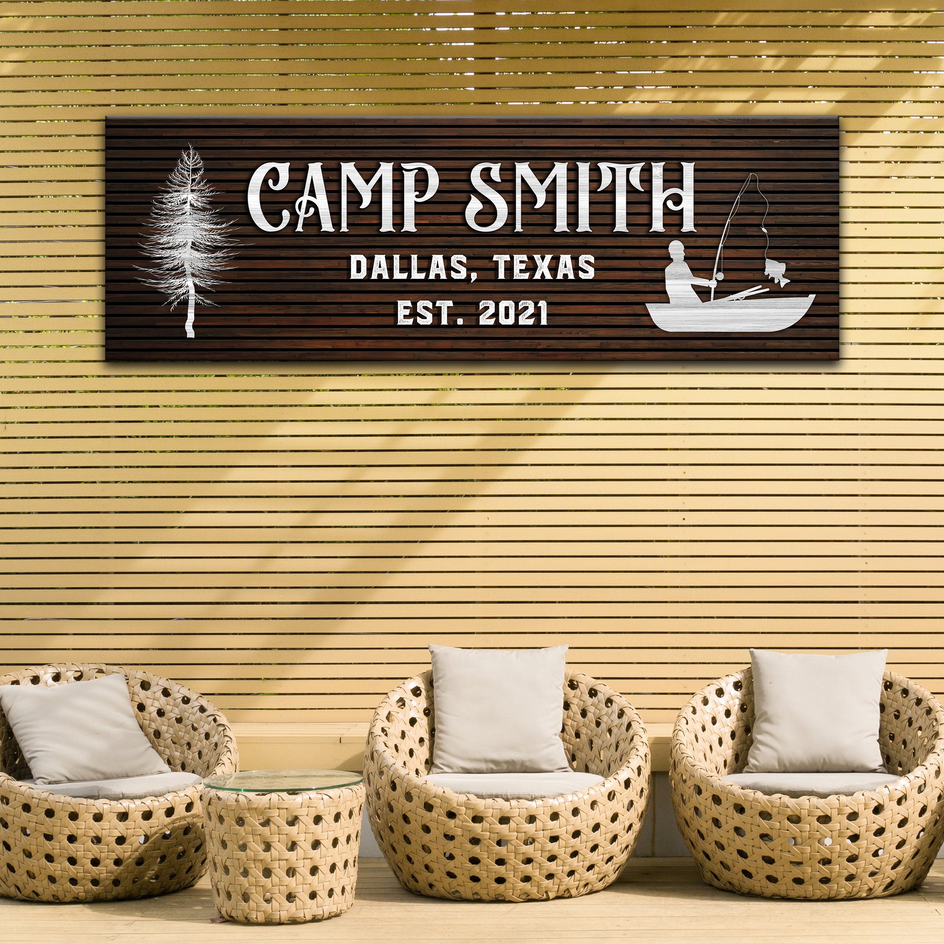 Camp Sign Style 2 - Image by Tailored Canvases