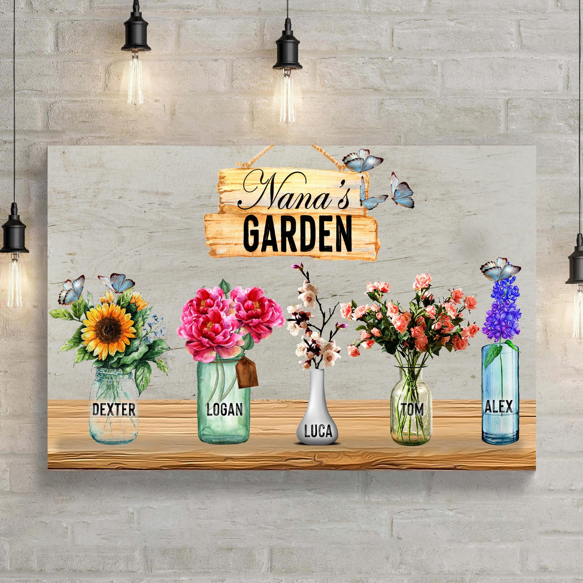 Mother's Day Gift Garden Sign Style 2 - Image by Tailored Canvases
