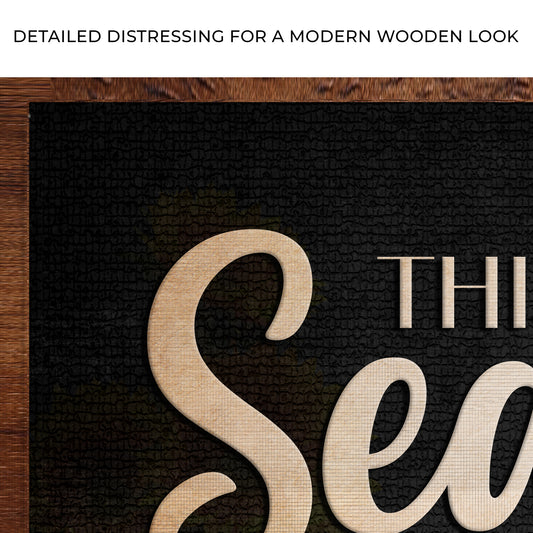 This Kitchen Is Seasoned With Love Sign Zoom - Image by Tailored Canvases