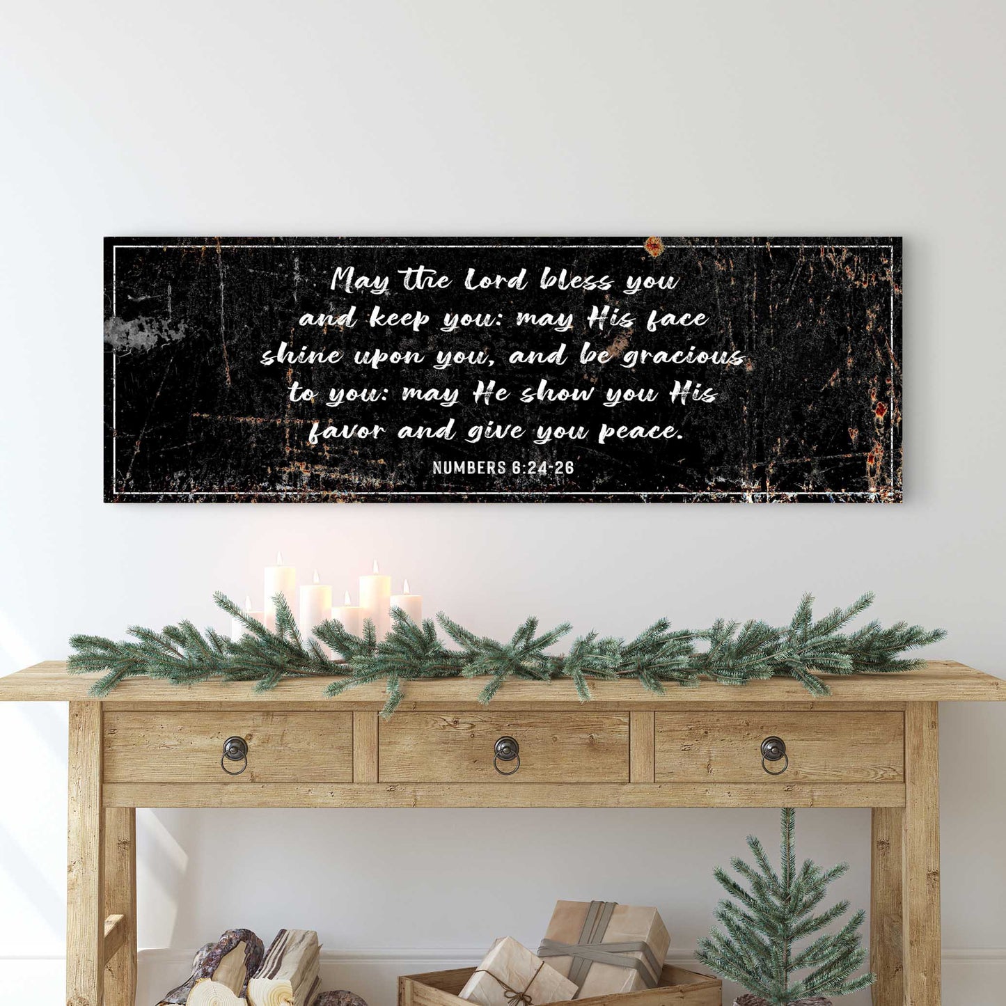 May The Lord Bless You Style 2 - Image by Tailored Canvases