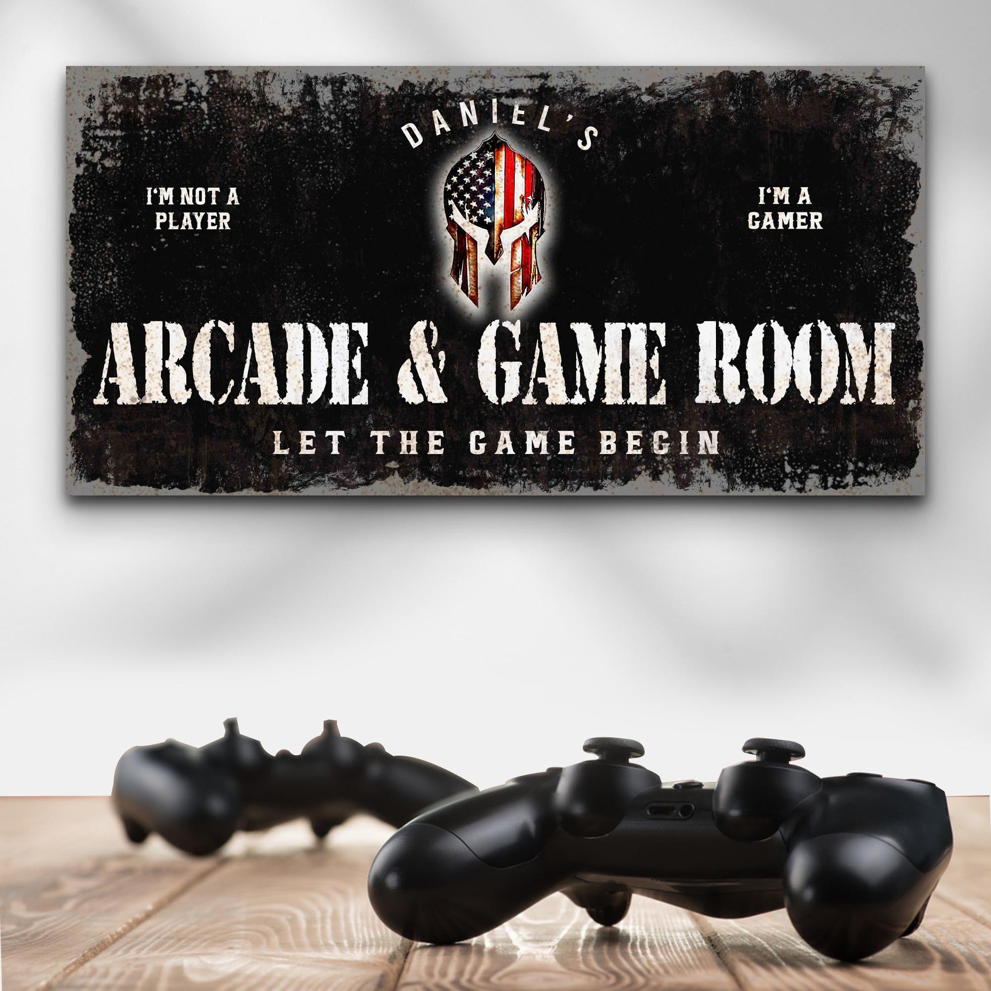Arcade Room Sign Style 3  - Image by Tailored Canvases