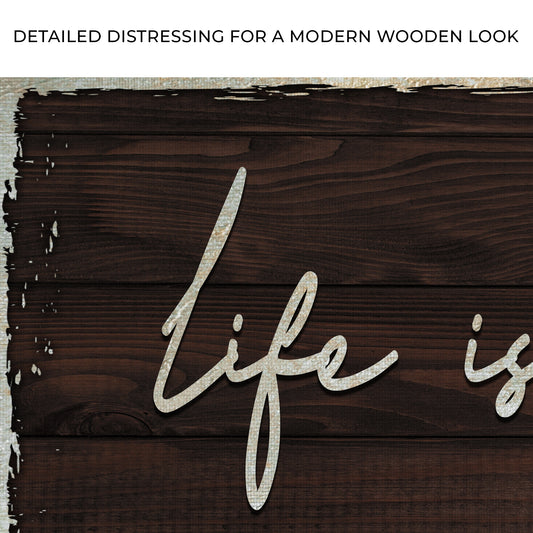 Life Is Tough My Darling Sign II Zoom - Image by Tailored Canvases