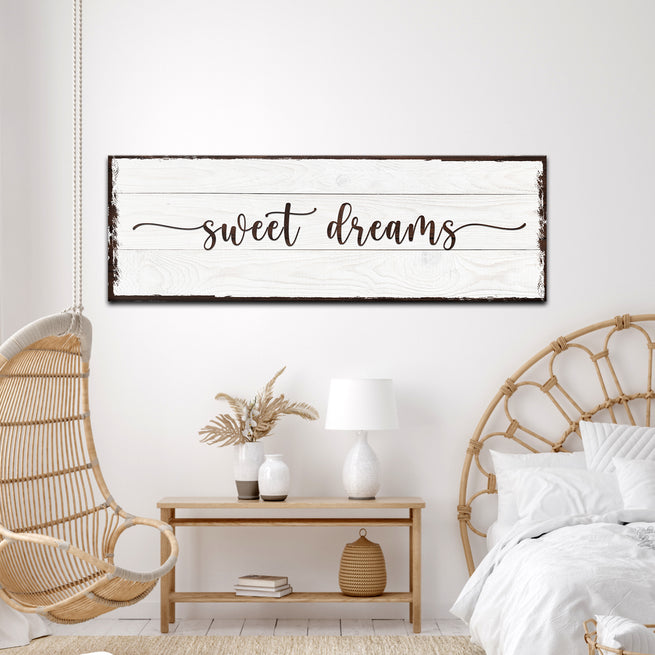 Sweet Dreams Sign III by Tailored Canvases