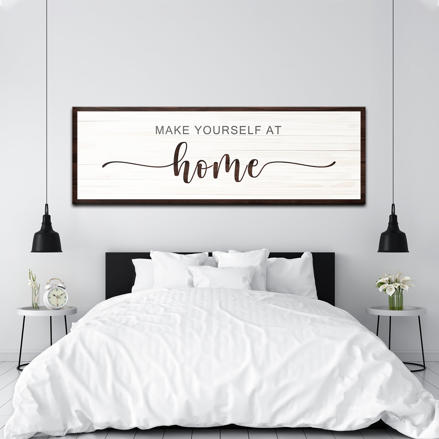 Make Yourself at Home Sign III Style 2 - Image by Tailored Canvases