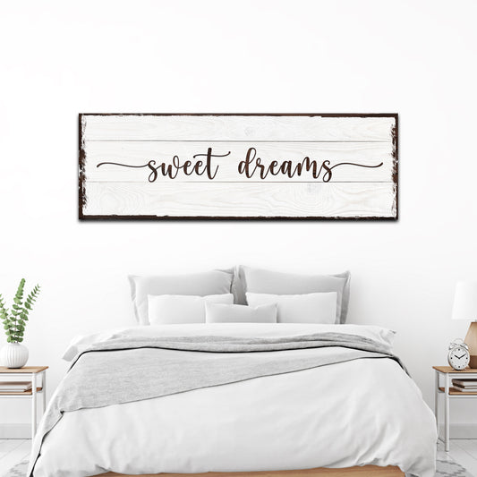 Sweet Dreams Sign III - Image by Tailored Canvases