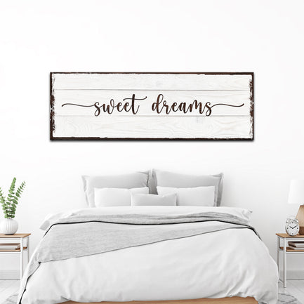 Sweet Dreams Sign III - Image by Tailored Canvases
