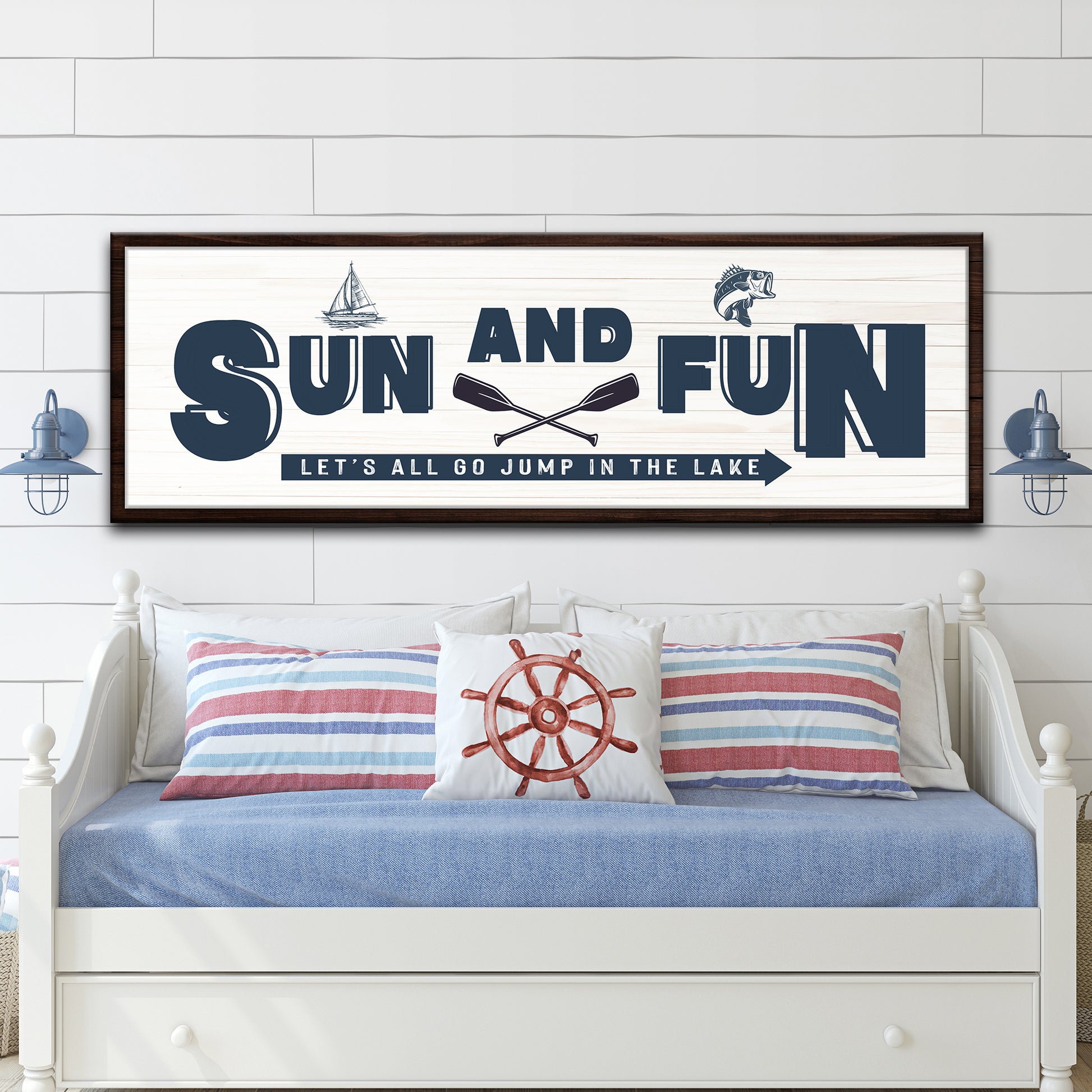 Sun and Fun Sign Style 2 - Image by Tailored Canvases